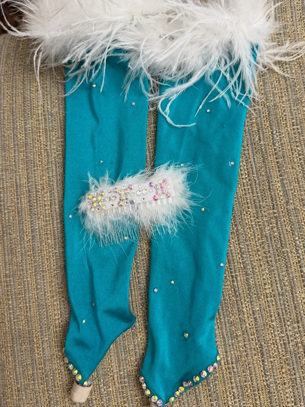 Teal and white CM